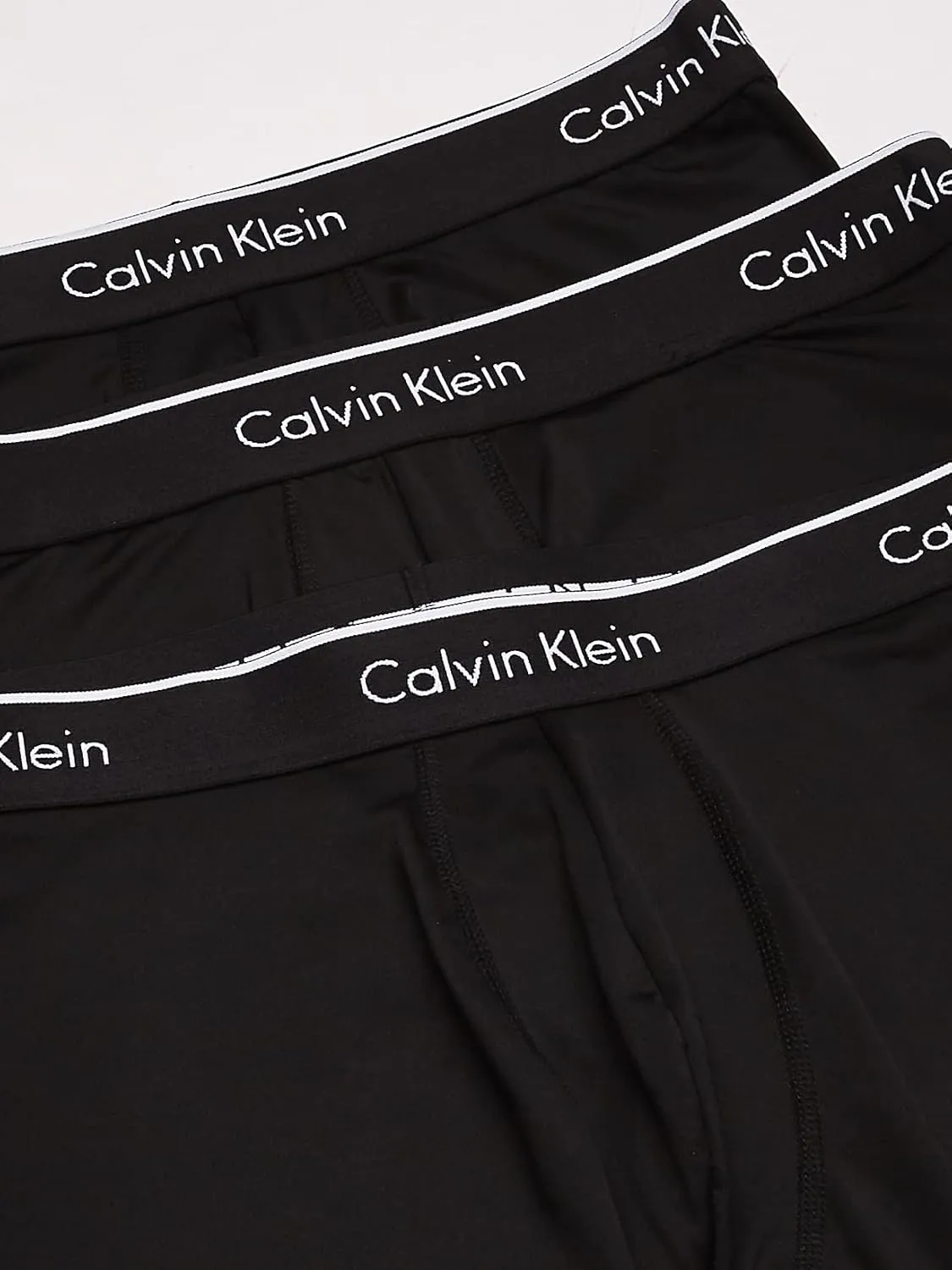 Calvin Klein Men's Microfiber Stretch 3-Pack Boxer Brief