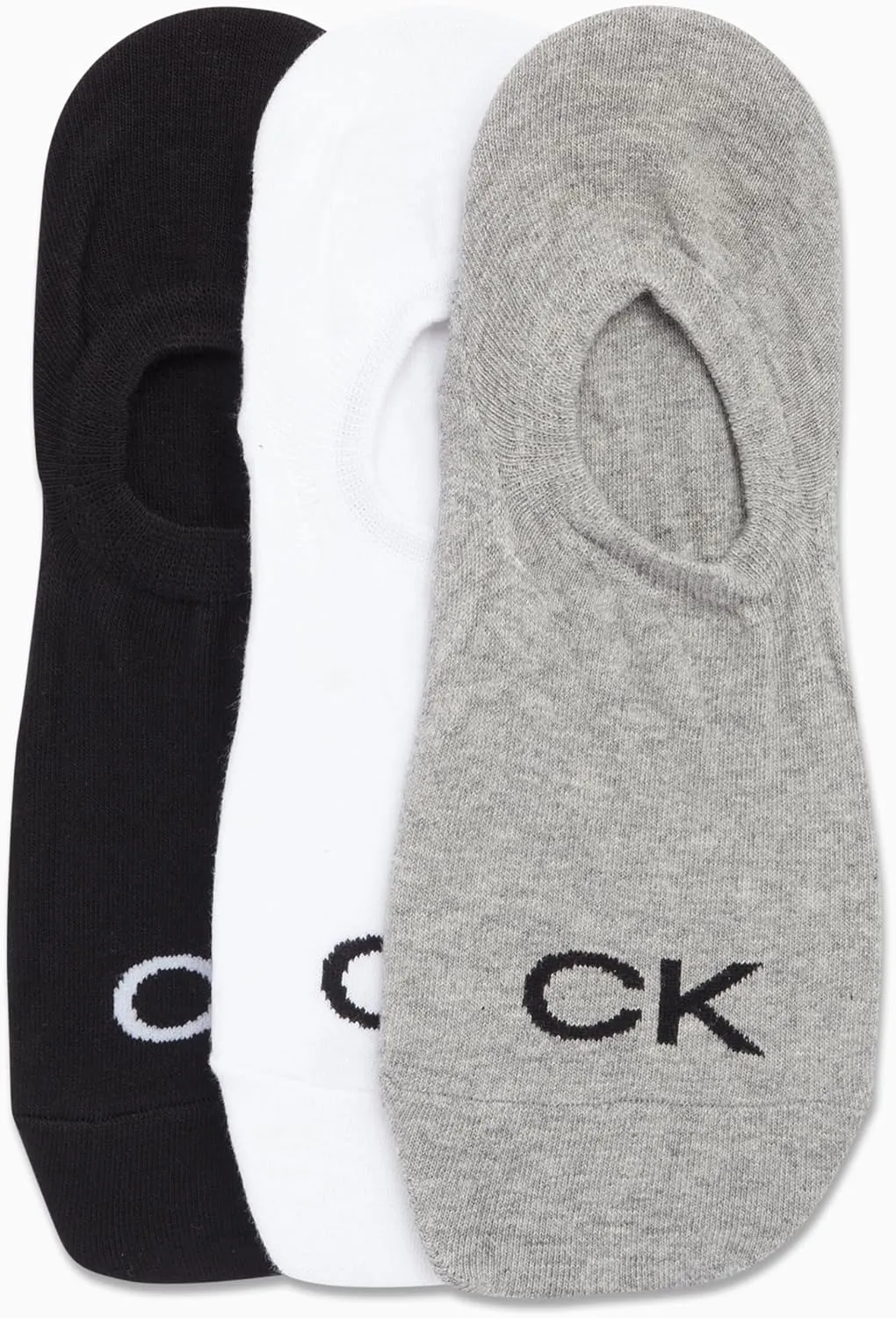 Calvin Klein Men's Socks – No Show Sneaker Liner Socks (3 Pairs)