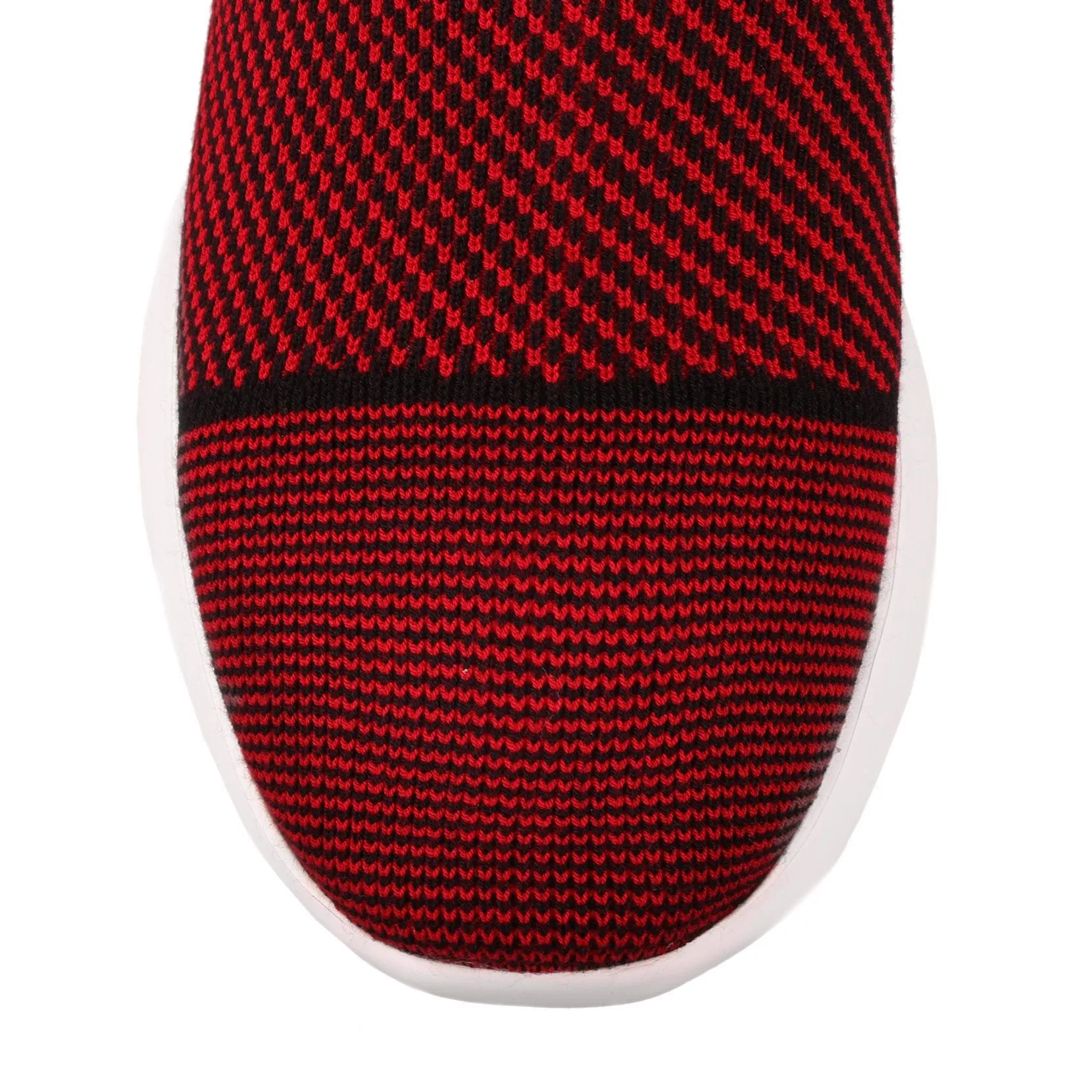 Caprera red stretch sneaker