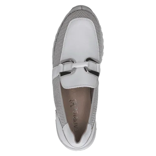 Caprice Wide Fit Mini Wedge Loafer |2450144183
