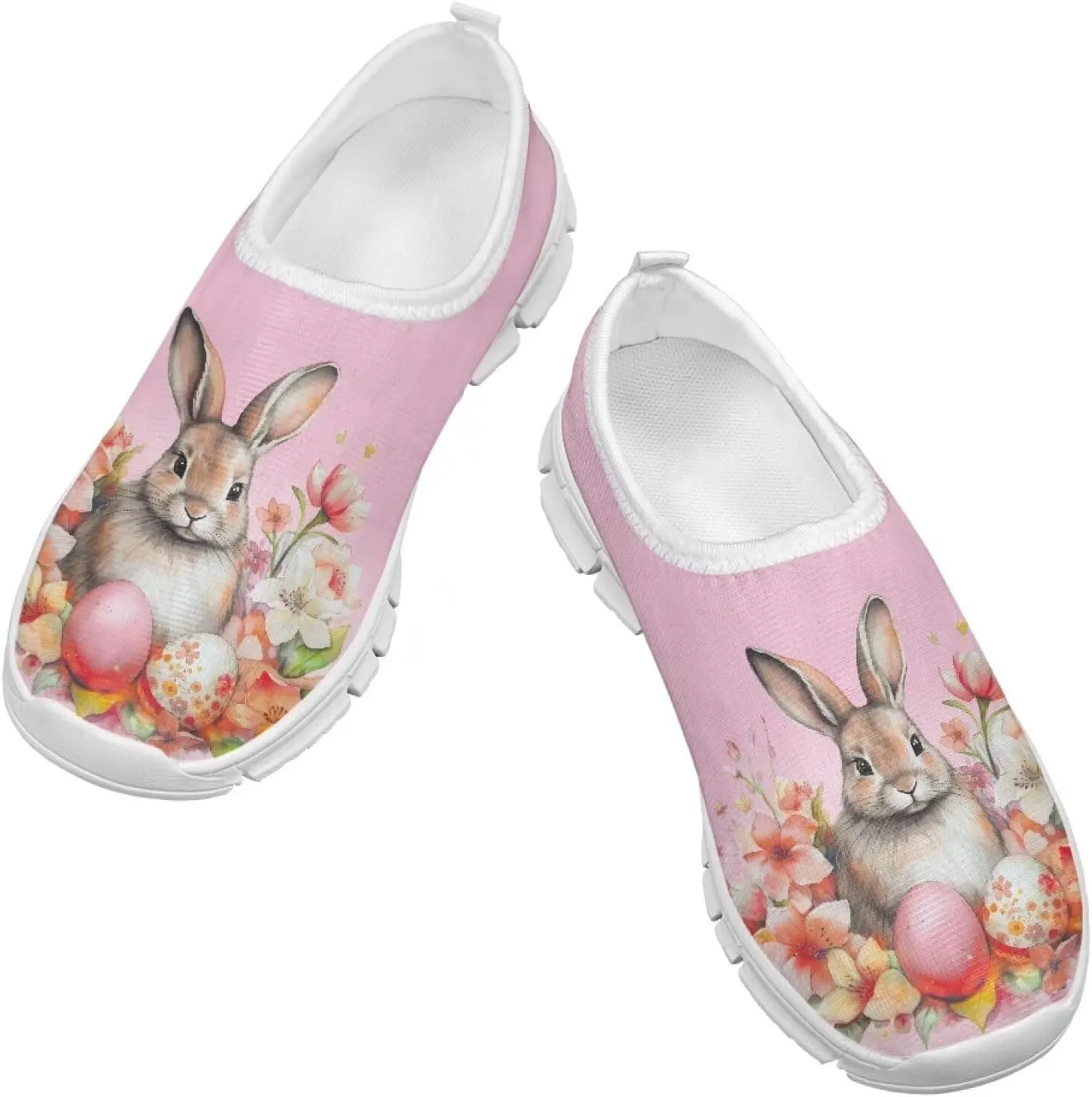 Casual Breathable Mesh Girls Boys Slip On Shoes