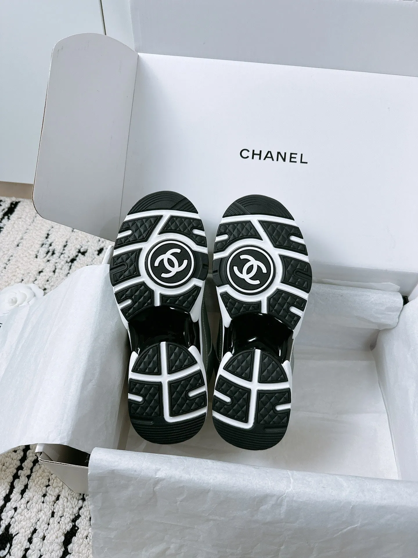 CC Sneaker 35mm In Grey Soft Cowhide 144708