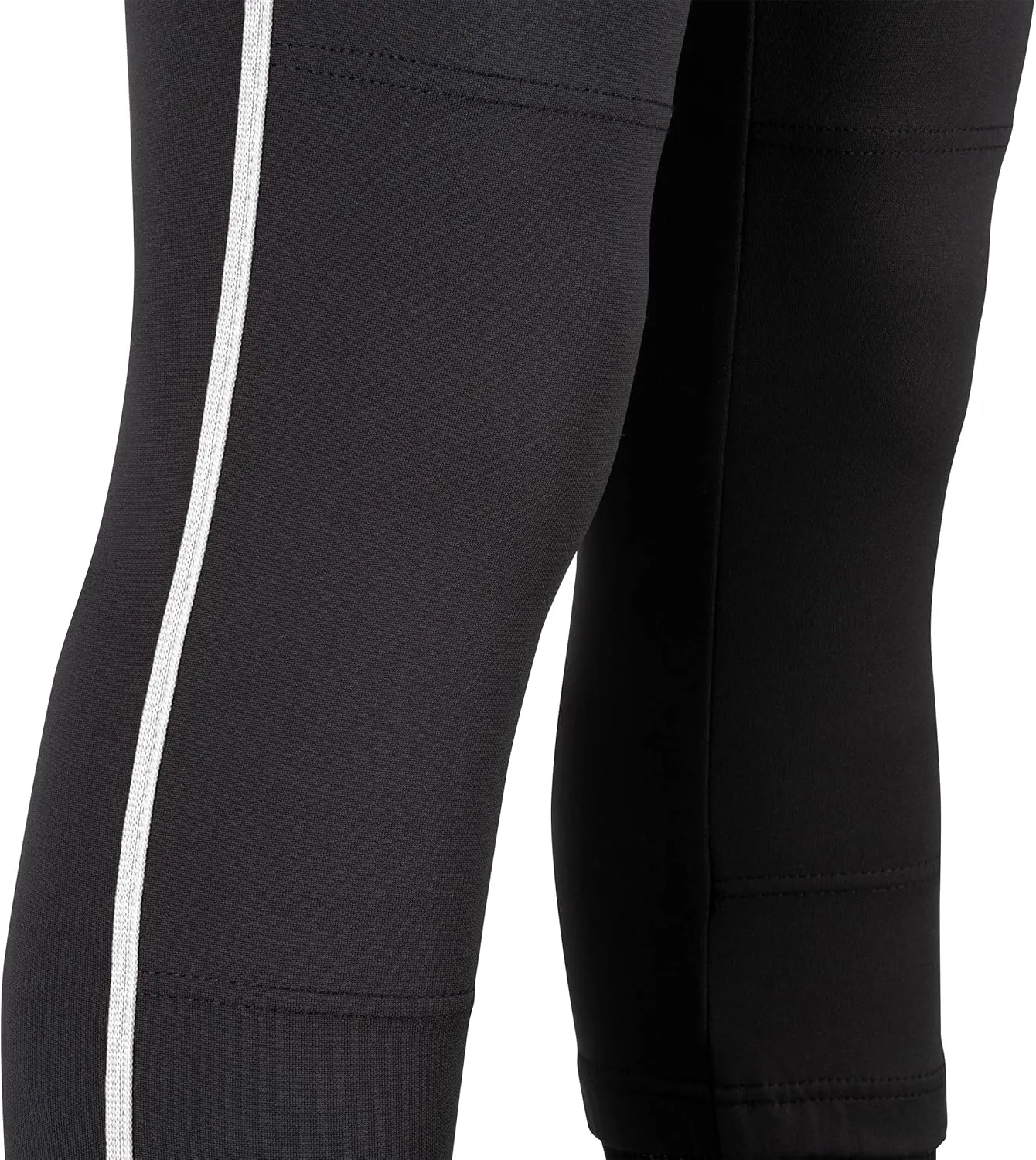 CHAMPRO Girls' Tournament Low-Rise Youth Softball Pants with Braid