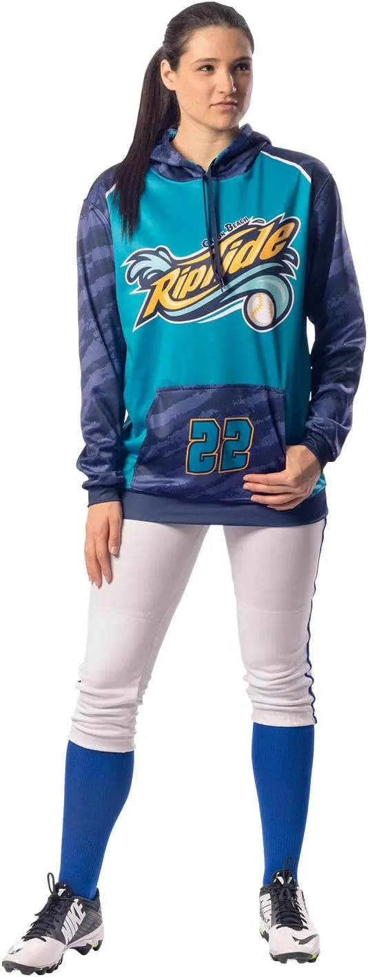 CHAMPRO Girls' Tournament Low-Rise Youth Softball Pants with Braid