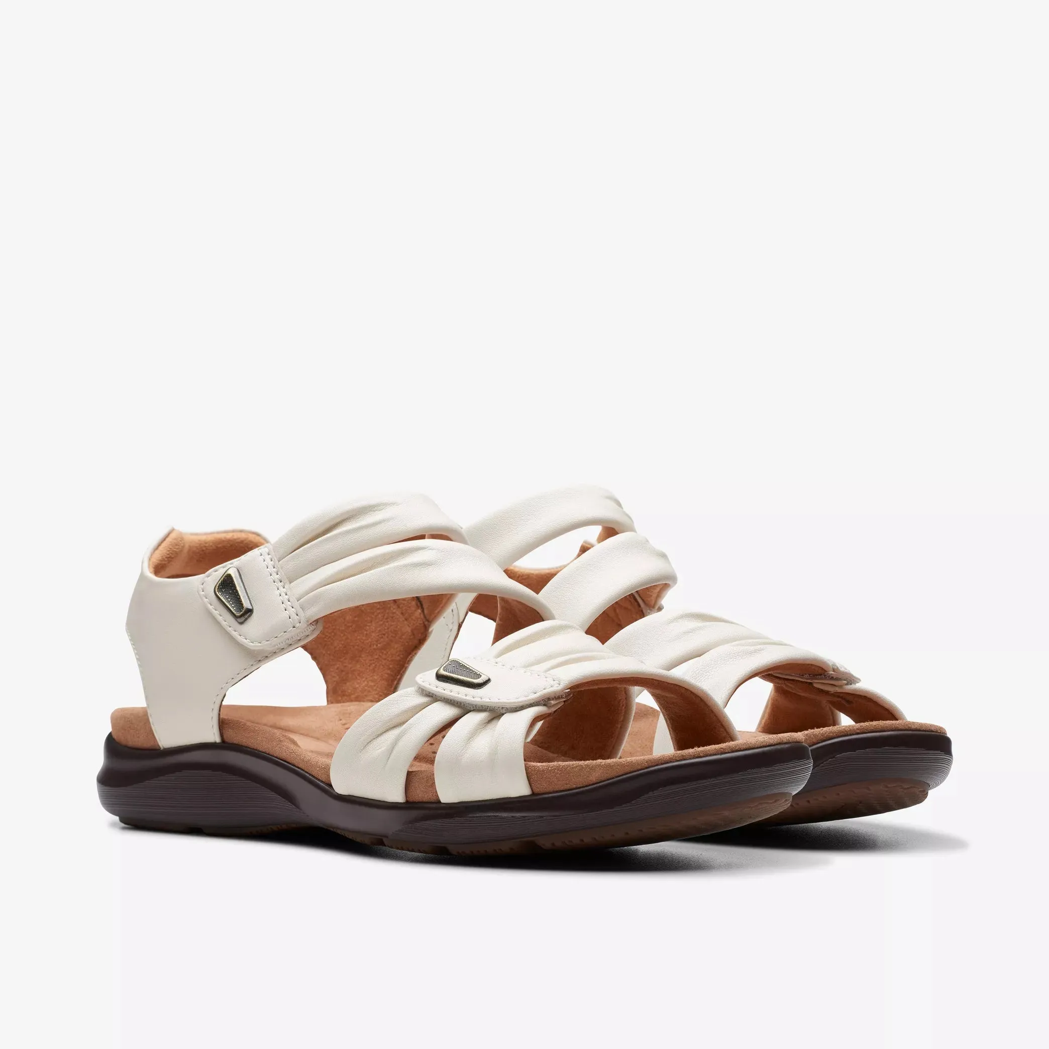Clarks Women’s Kitly Ave Off White Leather
