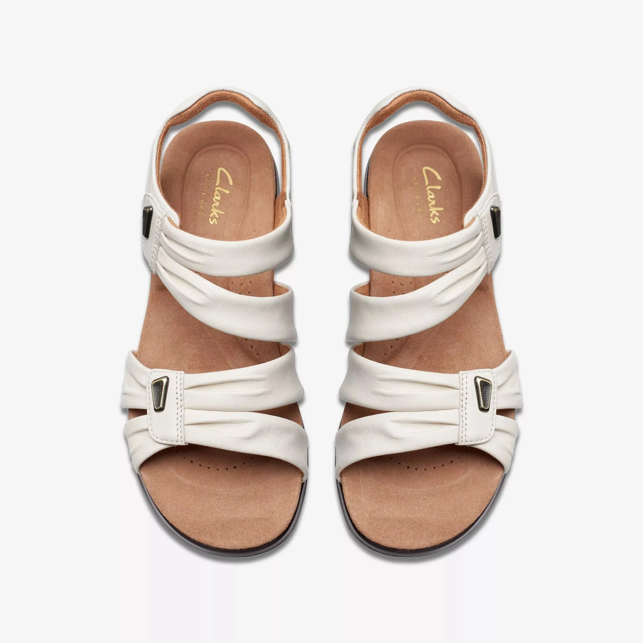 Clarks Women’s Kitly Ave Off White Leather