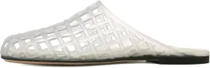 Clear Jelly Sandals for Women Slip On Mesh Slipper Ultra Comfortable Hollow Summer Slide Shoes