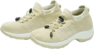 Comfort Orthowear Shoes, Comfortwear Ortho Stretch Cushion Shoes for Women, Slip-On Lightweight Casual Platform Shoes