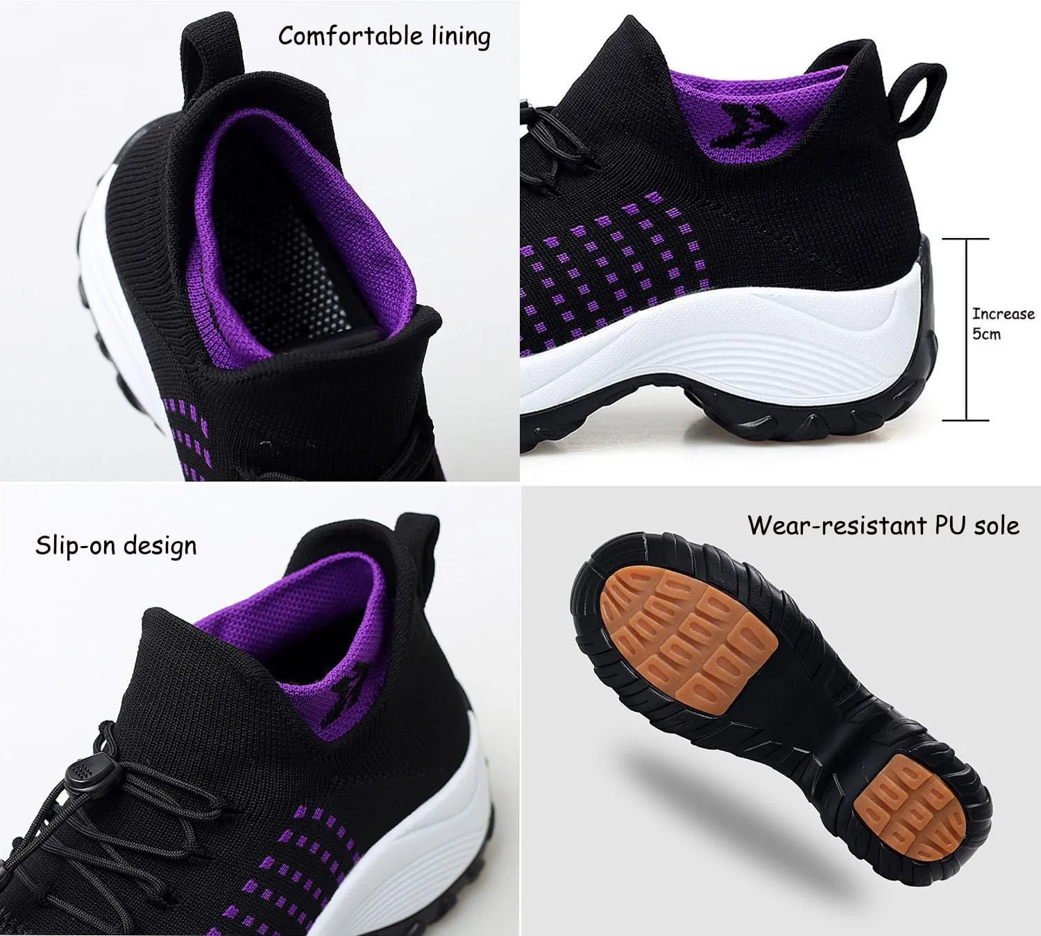 Comfort Wear Orthowear Shoes for Women, Comfortwear Ortho Stretch Cushion Shoes