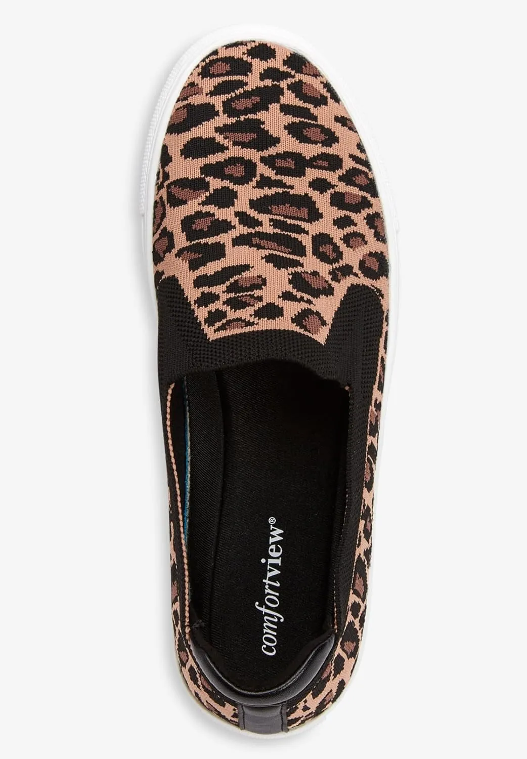 Comfortview Women's The Alena Slip On Sneaker (Wide Widths Available)