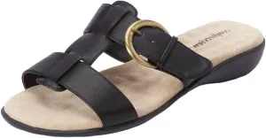 Comfortview Women's The Dawn Slip On Sandal (Wide Widths Available)