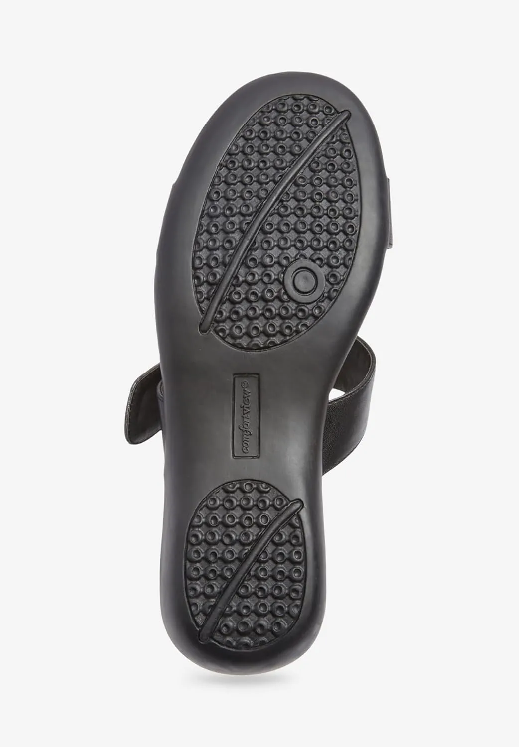 Comfortview Women's The Dawn Slip On Sandal (Wide Widths Available)