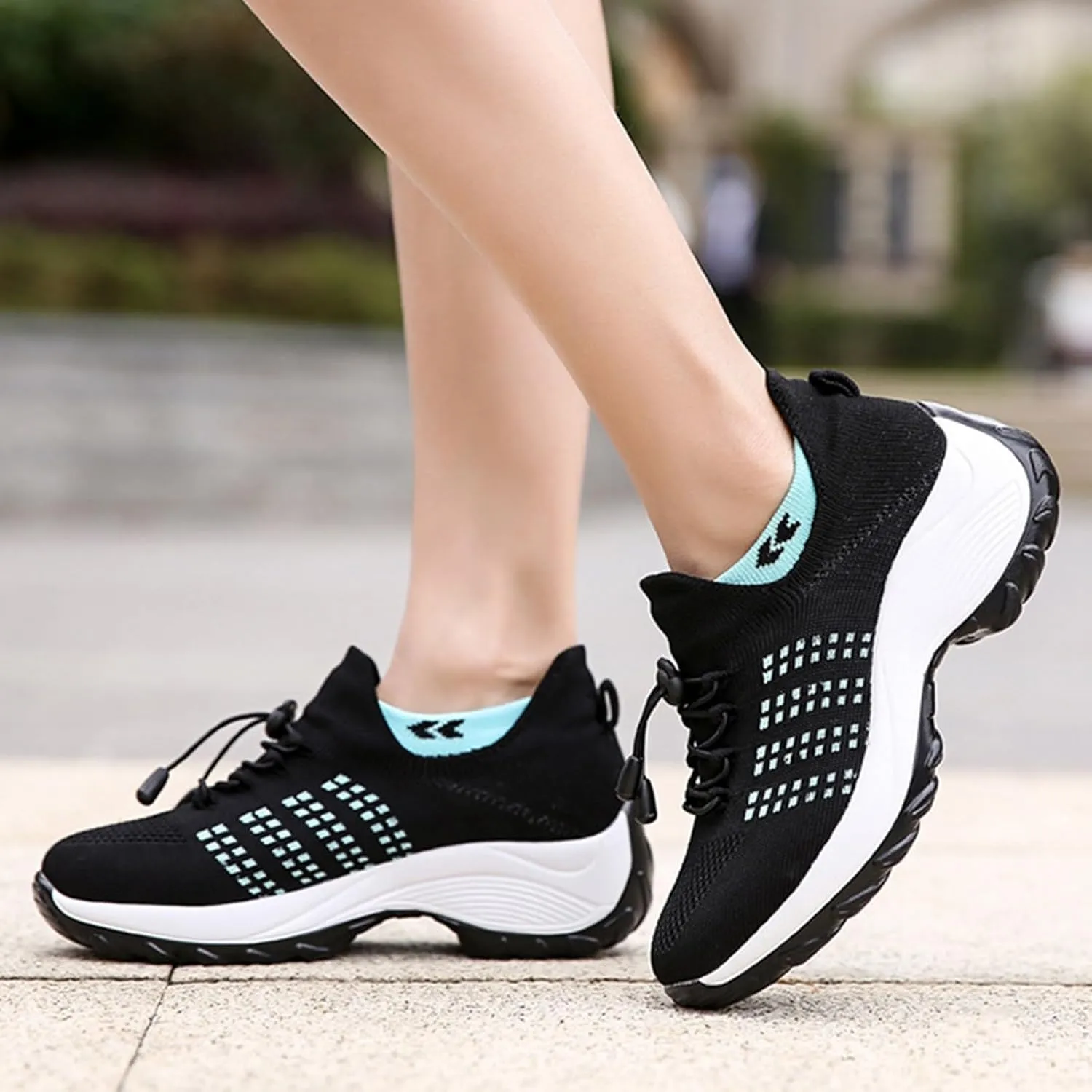 Comfortwear Ortho Stretch Cushion Shoes for Women Plantar Fasciitis, Comfort Wear Ortho Shoes Women Slip On Sneakers