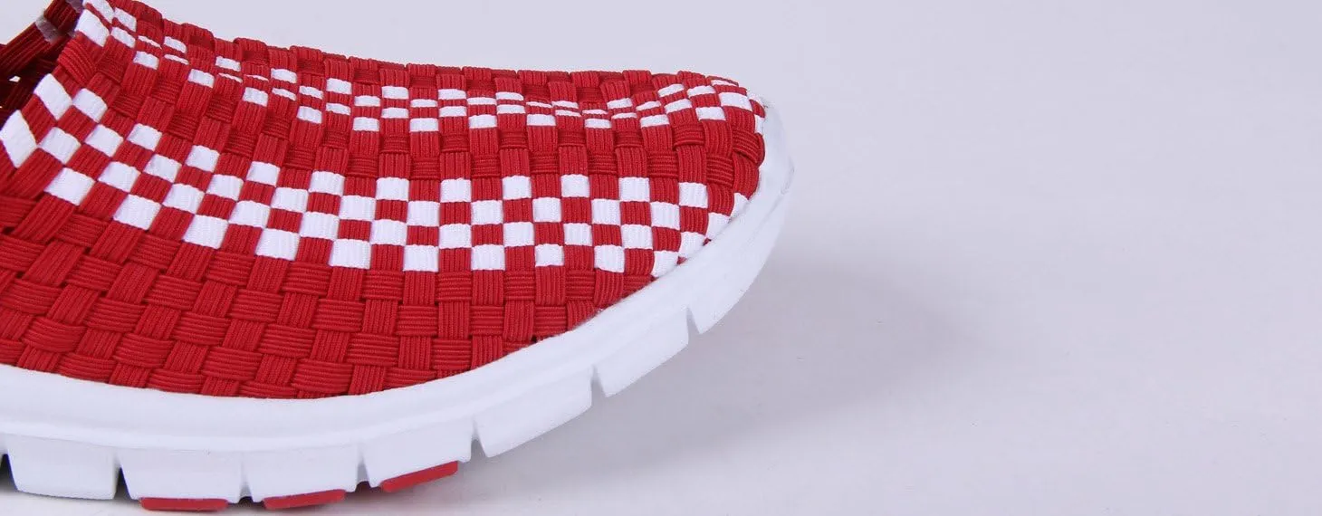 Comfy Feet NCAA Woven Colors Comfy Slip On Shoes