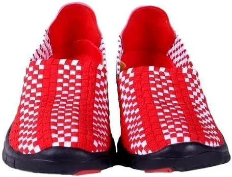 Comfy Feet NCAA Woven Colors Comfy Slip On Shoes