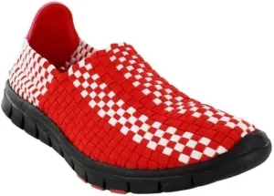Comfy Feet NCAA Woven Colors Comfy Slip On Shoes