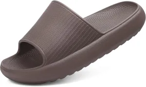 Comwarm Cloud Slide Sandals for Women Men Ultra Comfort Recovery Pillow Slippers Soft Summer Beach Shoes with Low Arch Support