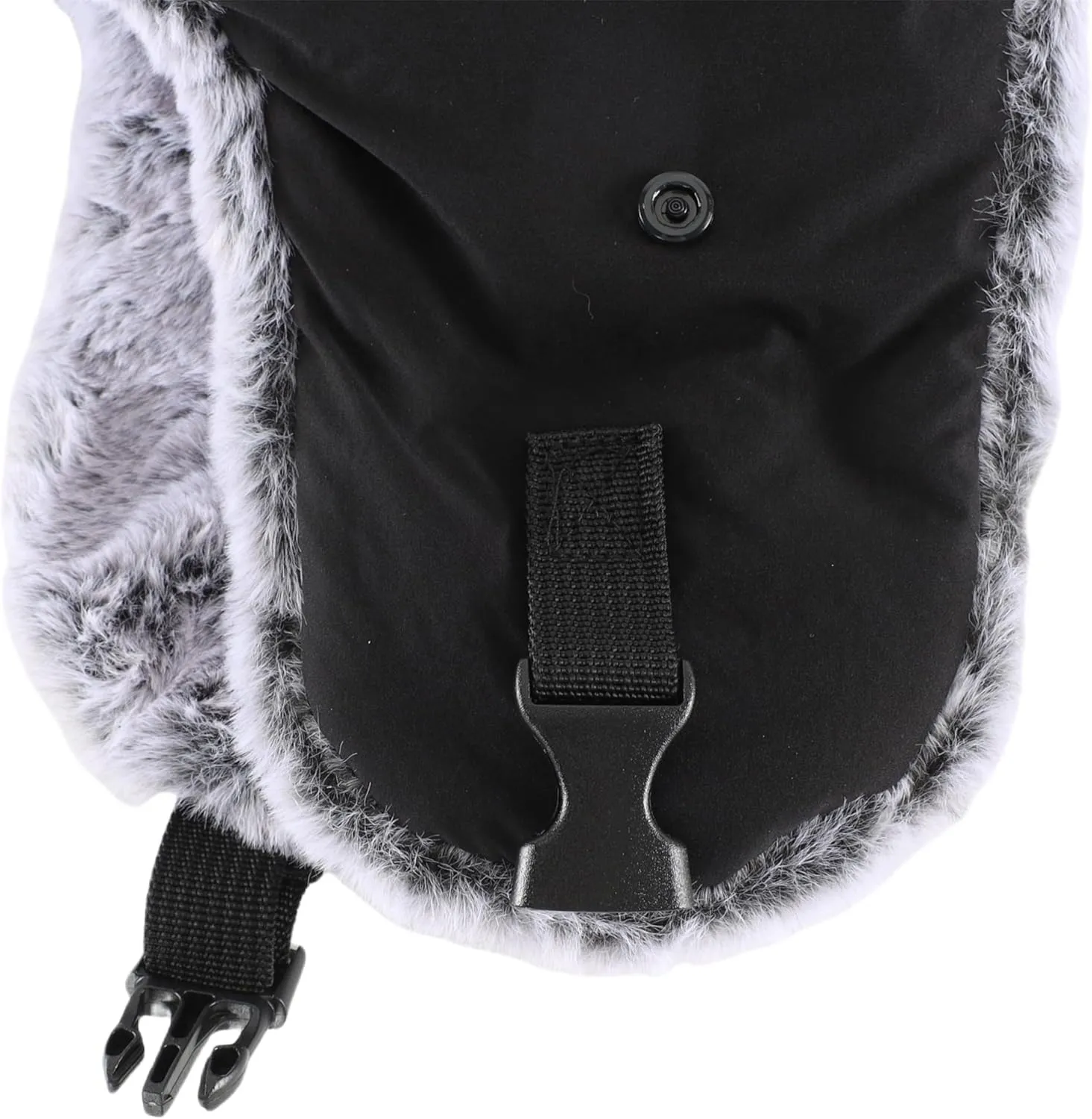 Connectyle Trapper Hat for Men Women Faux Fur Lined Winter Hat with Face Mask Water Repellent Cold Weater Outdoor Hat