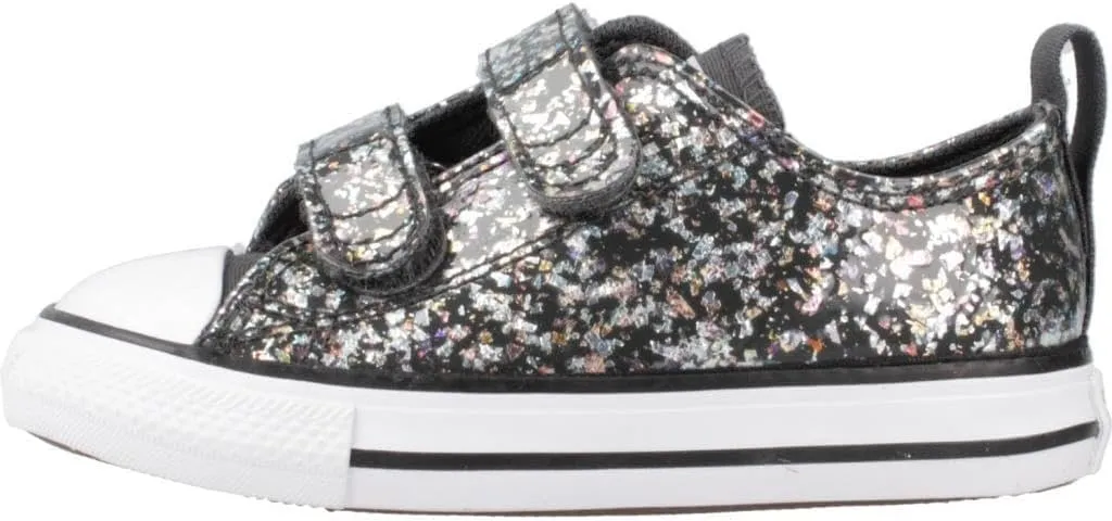 Converse Baby-Boy's Chuck Taylor All Star Glitter Easy-on (Infant/Toddler) Sneaker