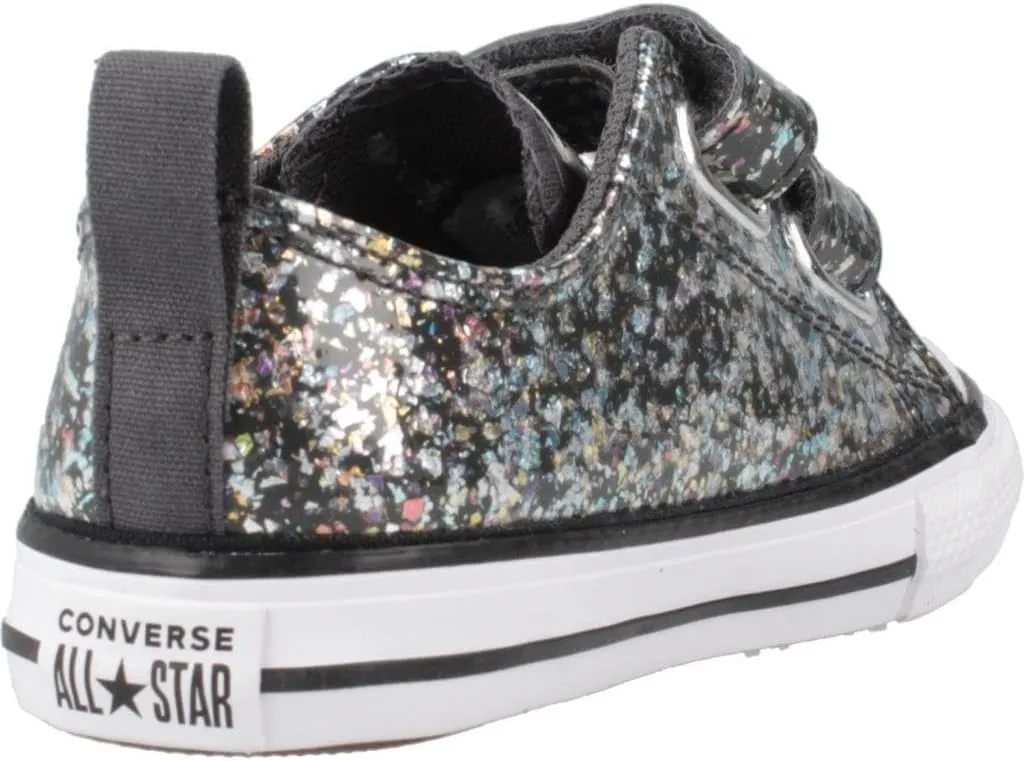 Converse Baby-Boy's Chuck Taylor All Star Glitter Easy-on (Infant/Toddler) Sneaker