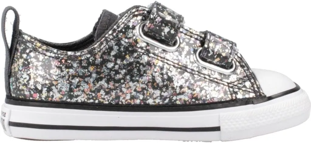 Converse Baby-Boy's Chuck Taylor All Star Glitter Easy-on (Infant/Toddler) Sneaker