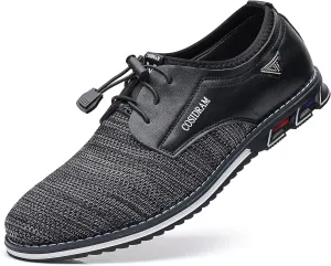 COSIDRAM Mens Casual Shoes Business Slip-on Shoes Comfort Fashion Office Shoes for Male