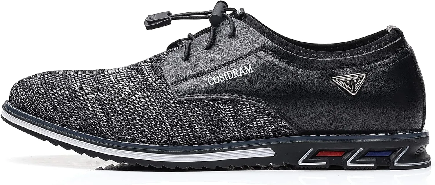 COSIDRAM Mens Casual Shoes Business Slip-on Shoes Comfort Fashion Office Shoes for Male