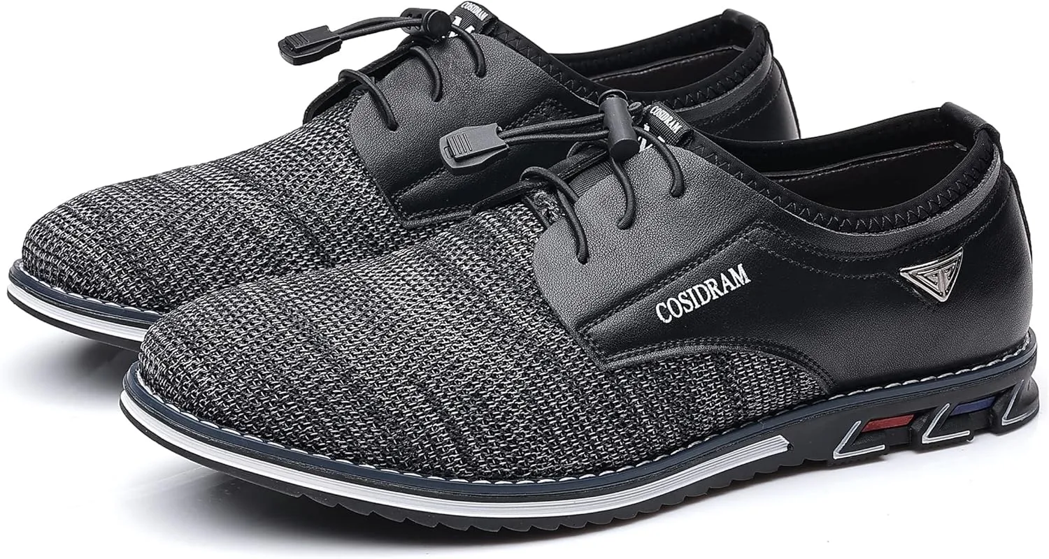 COSIDRAM Mens Casual Shoes Business Slip-on Shoes Comfort Fashion Office Shoes for Male