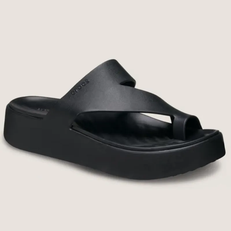 Crocs Getaway Platform Toe Loop Slide