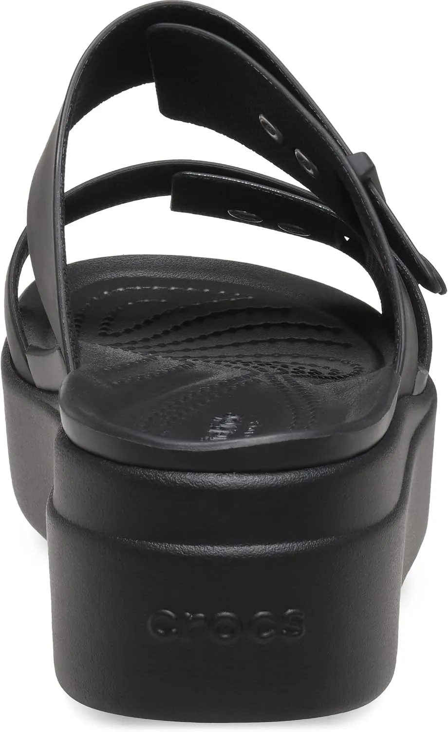 Crocs Women's Brooklyn Buckle Low Wedge, Platform Sandals