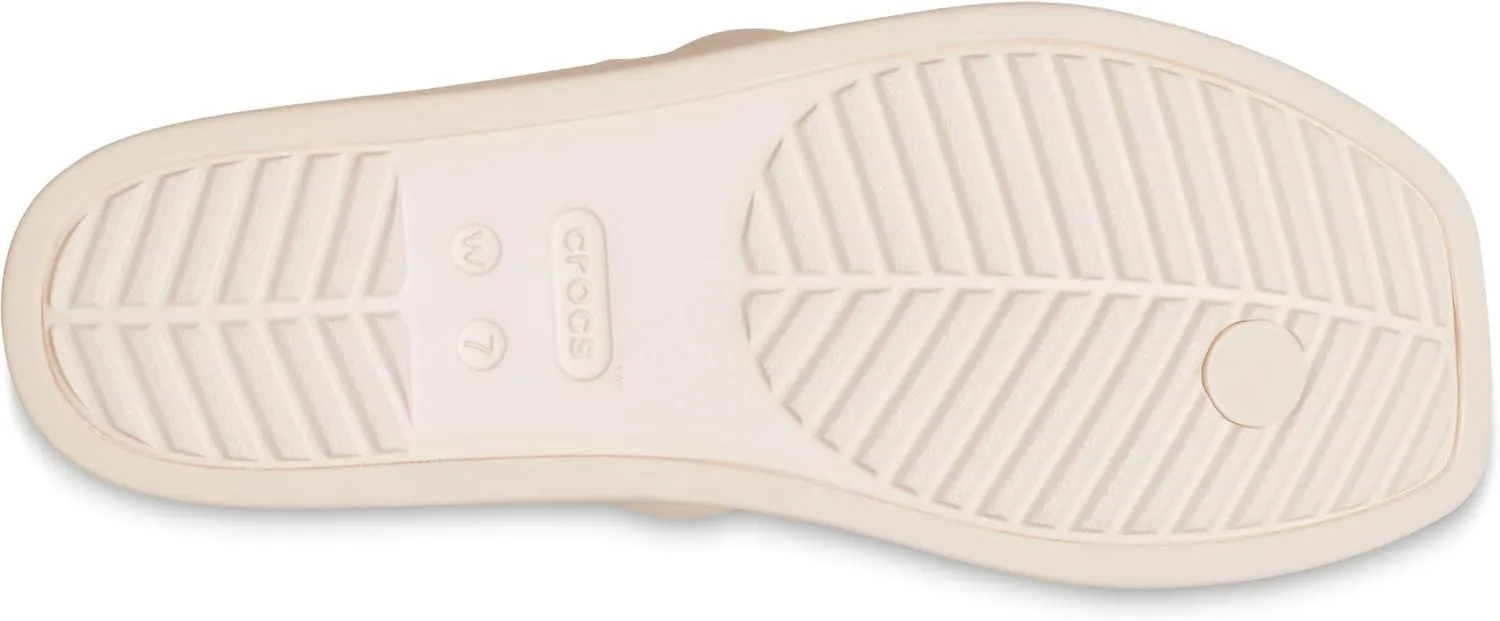 Crocs Women's Miami Toe Loop Sandal Flat