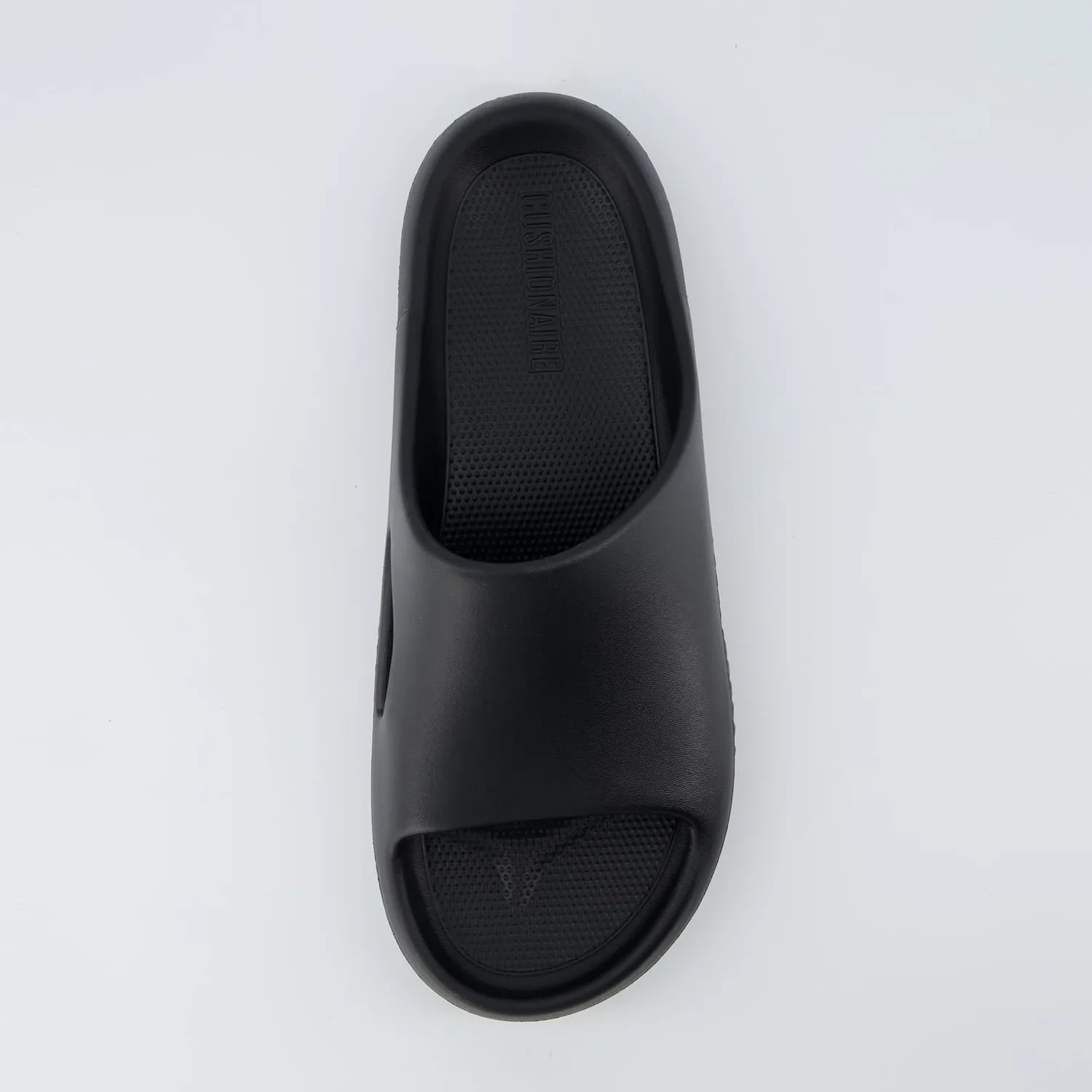 CUSHIONAIRE Men's Galaxy pool slides with  Comfort