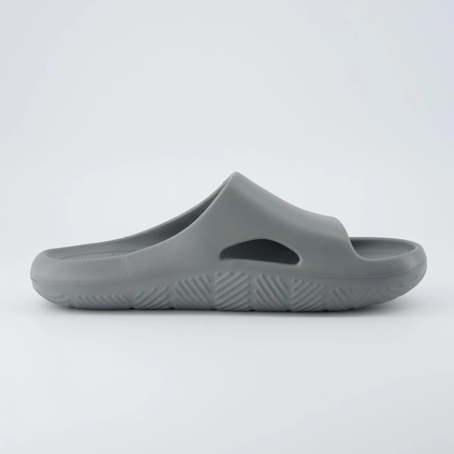 CUSHIONAIRE Men's Galaxy pool slides with  Comfort