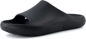 CUSHIONAIRE Men's Galaxy pool slides with  Comfort