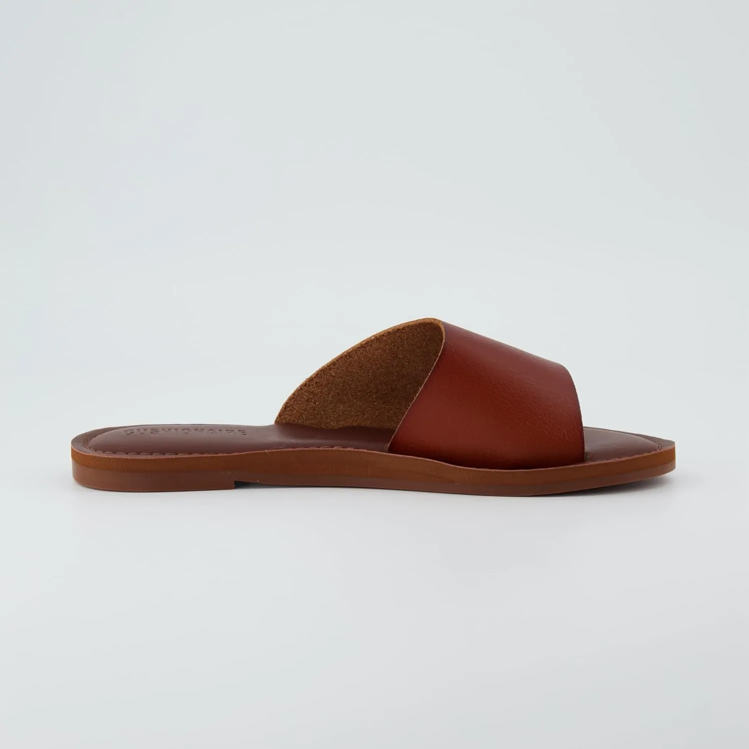 CUSHIONAIRE Women's Carly slide Sandal with Memory Foam