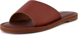 CUSHIONAIRE Women's Carly slide Sandal with Memory Foam