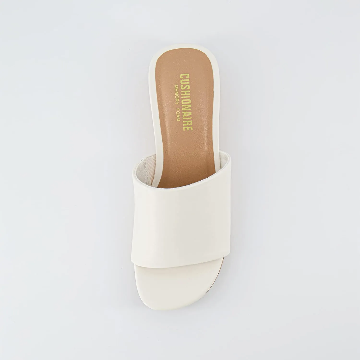 CUSHIONAIRE Women's Nano cork wedge sandal  Memory Foam, Wide Widths Available