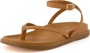 CUSHIONAIRE Women's Novel footbed sandal with  Comfort, Wide Widths Available