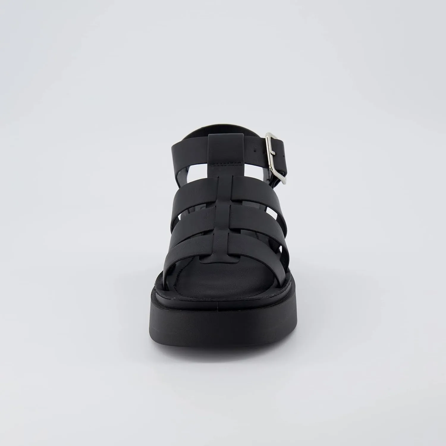 CUSHIONAIRE Women's Poppy fisherman platform sandal with  Memory Foam