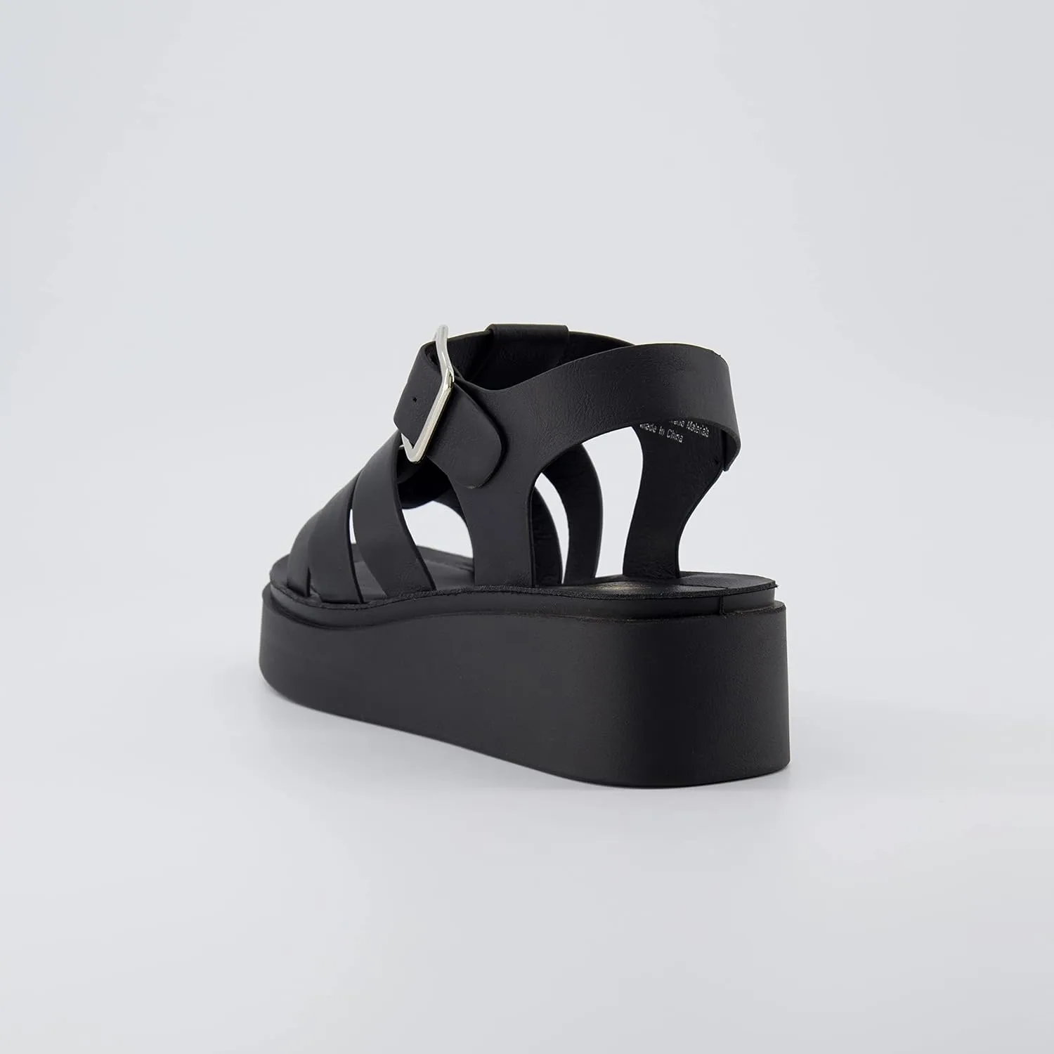 CUSHIONAIRE Women's Poppy fisherman platform sandal with  Memory Foam