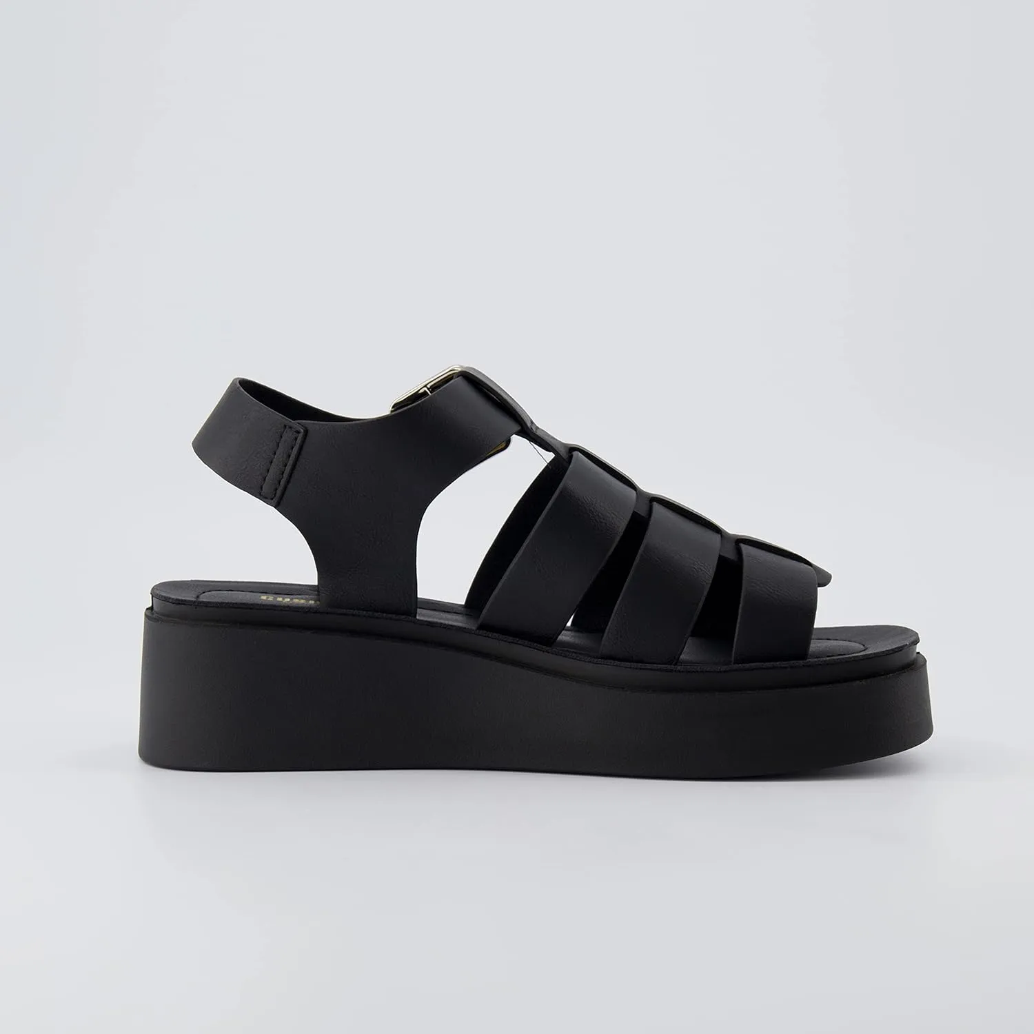 CUSHIONAIRE Women's Poppy fisherman platform sandal with  Memory Foam