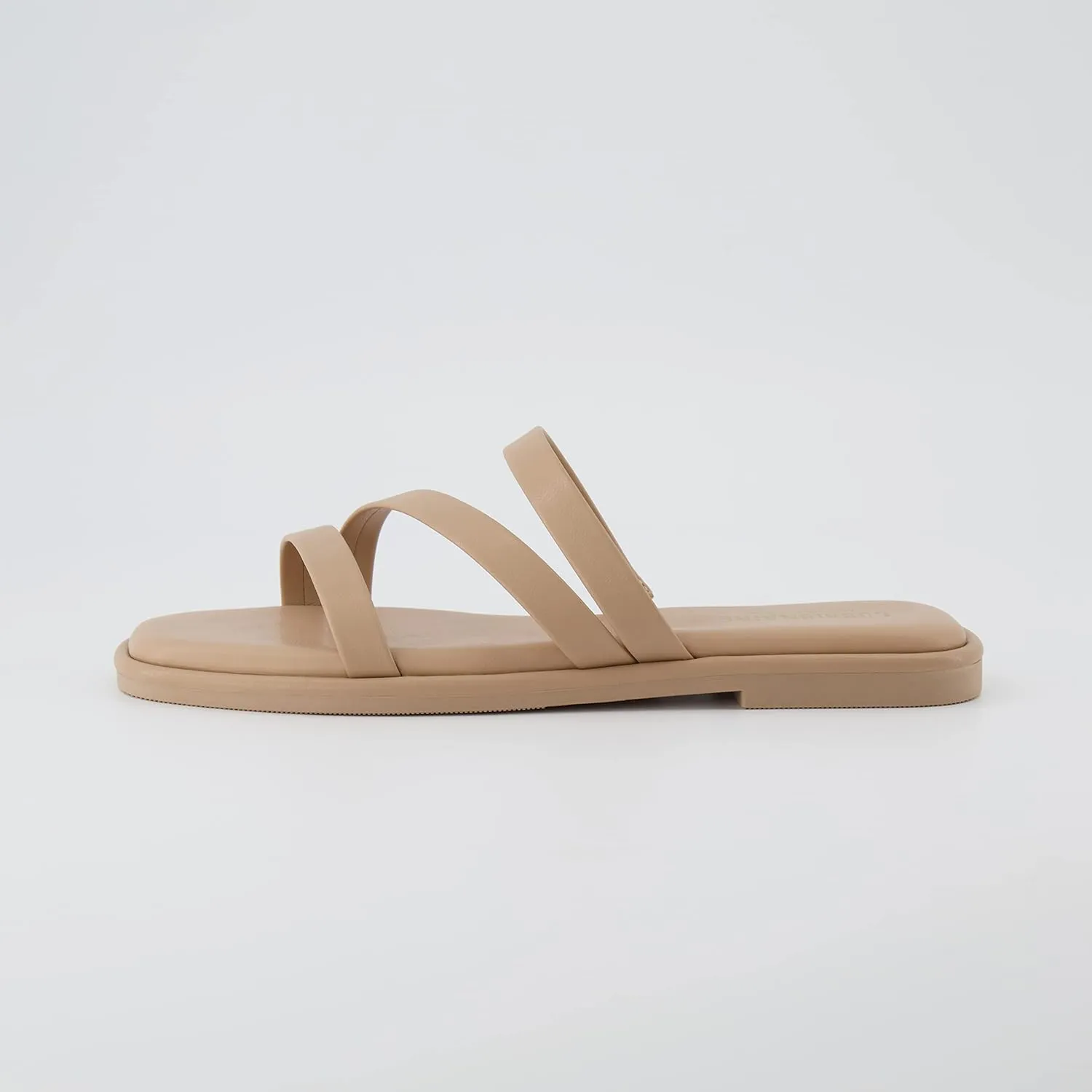 CUSHIONAIRE Women's Treat slide sandal  Memory Foam, Wide Widths Available