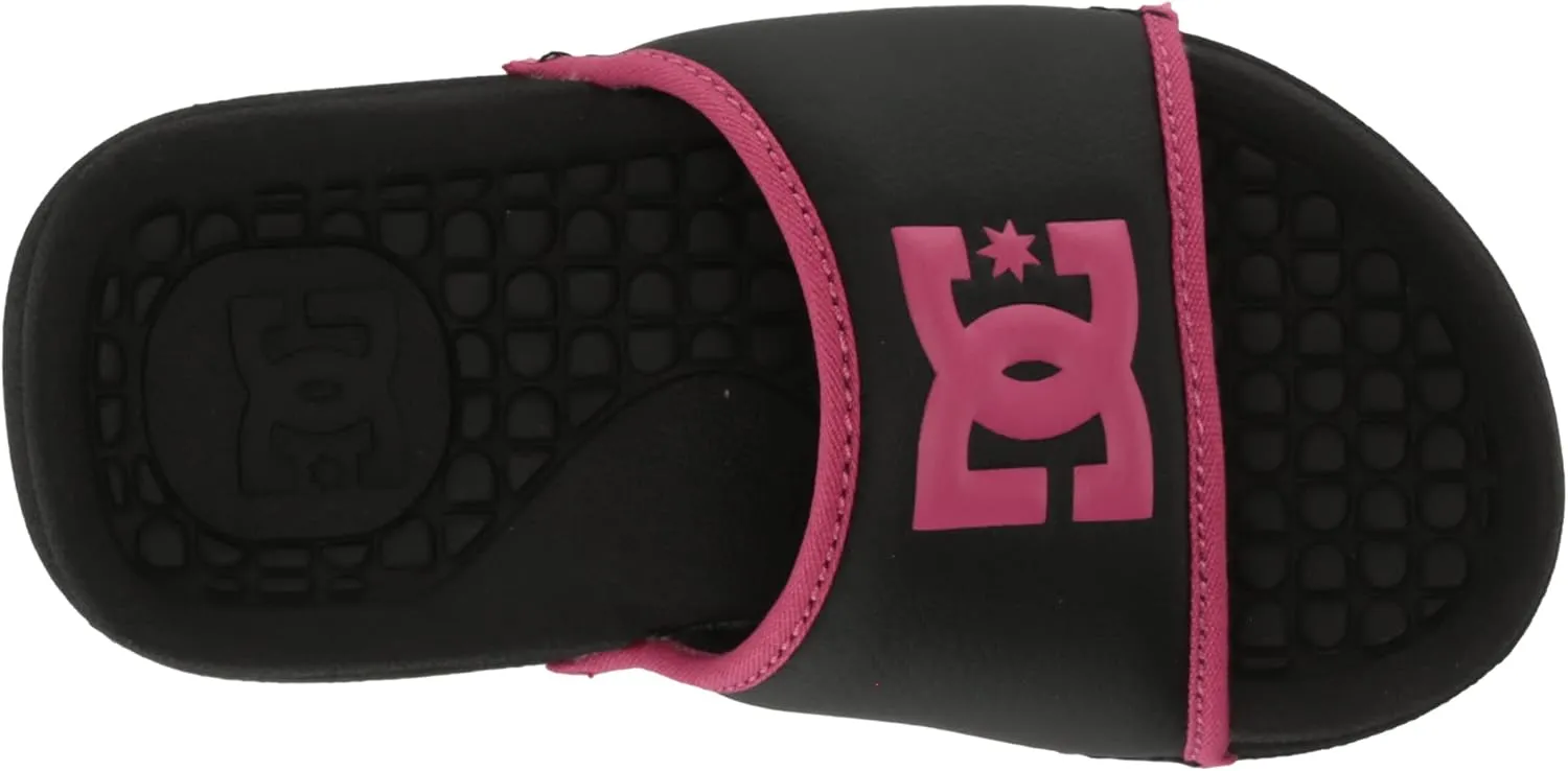 DC Girl's Unisex-Child Bolsa Slide Sandal