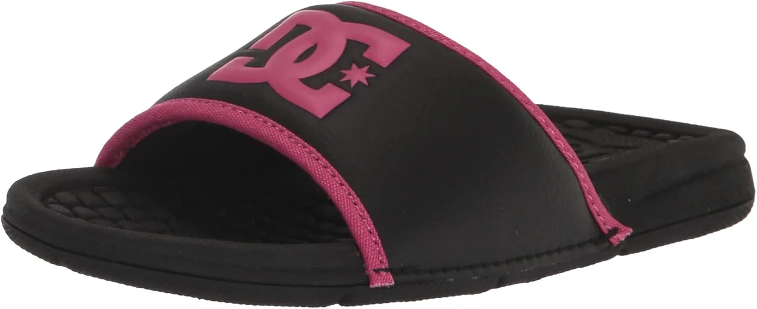 DC Girl's Unisex-Child Bolsa Slide Sandal