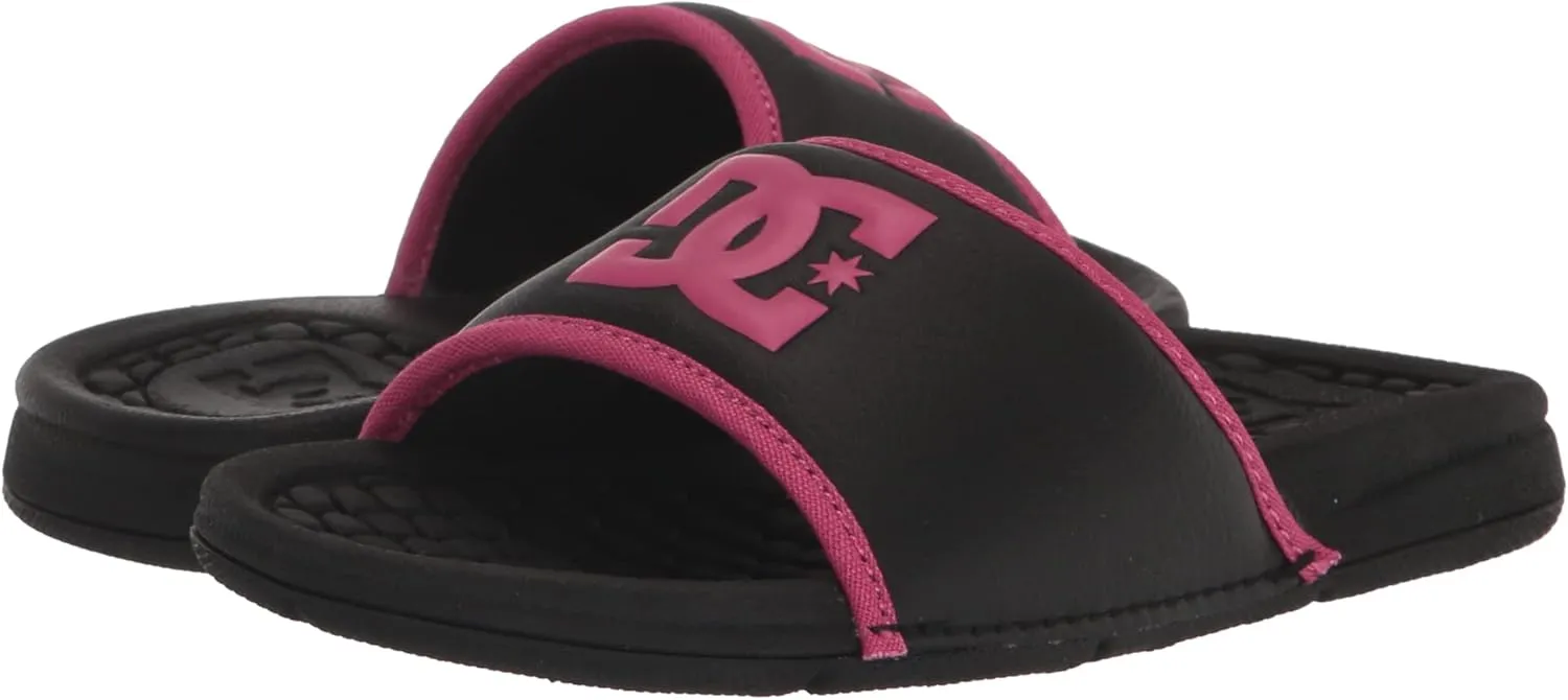 DC Girl's Unisex-Child Bolsa Slide Sandal