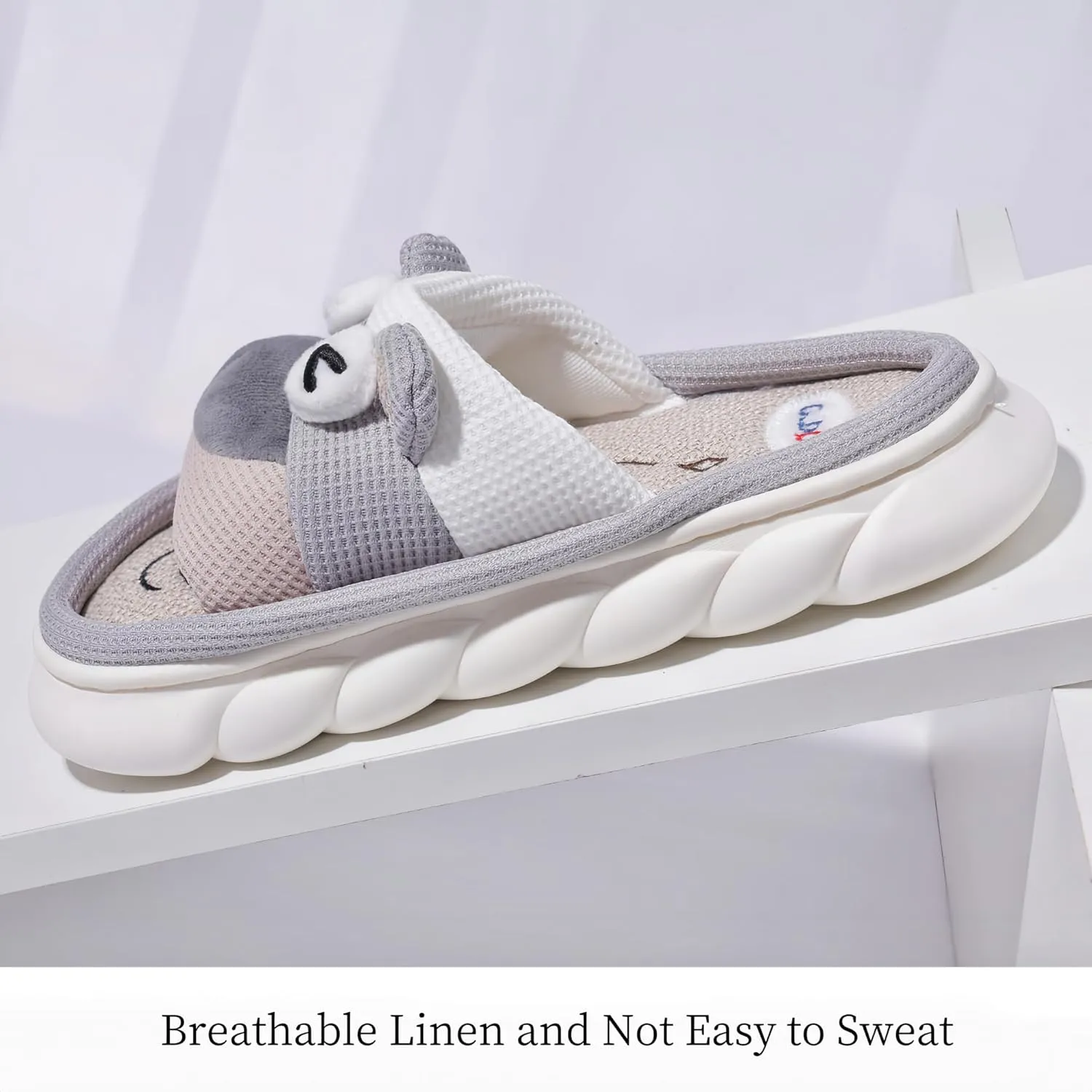 DCLTD Womens & Men's Shark Slides - Super Soft Cloud Slippers