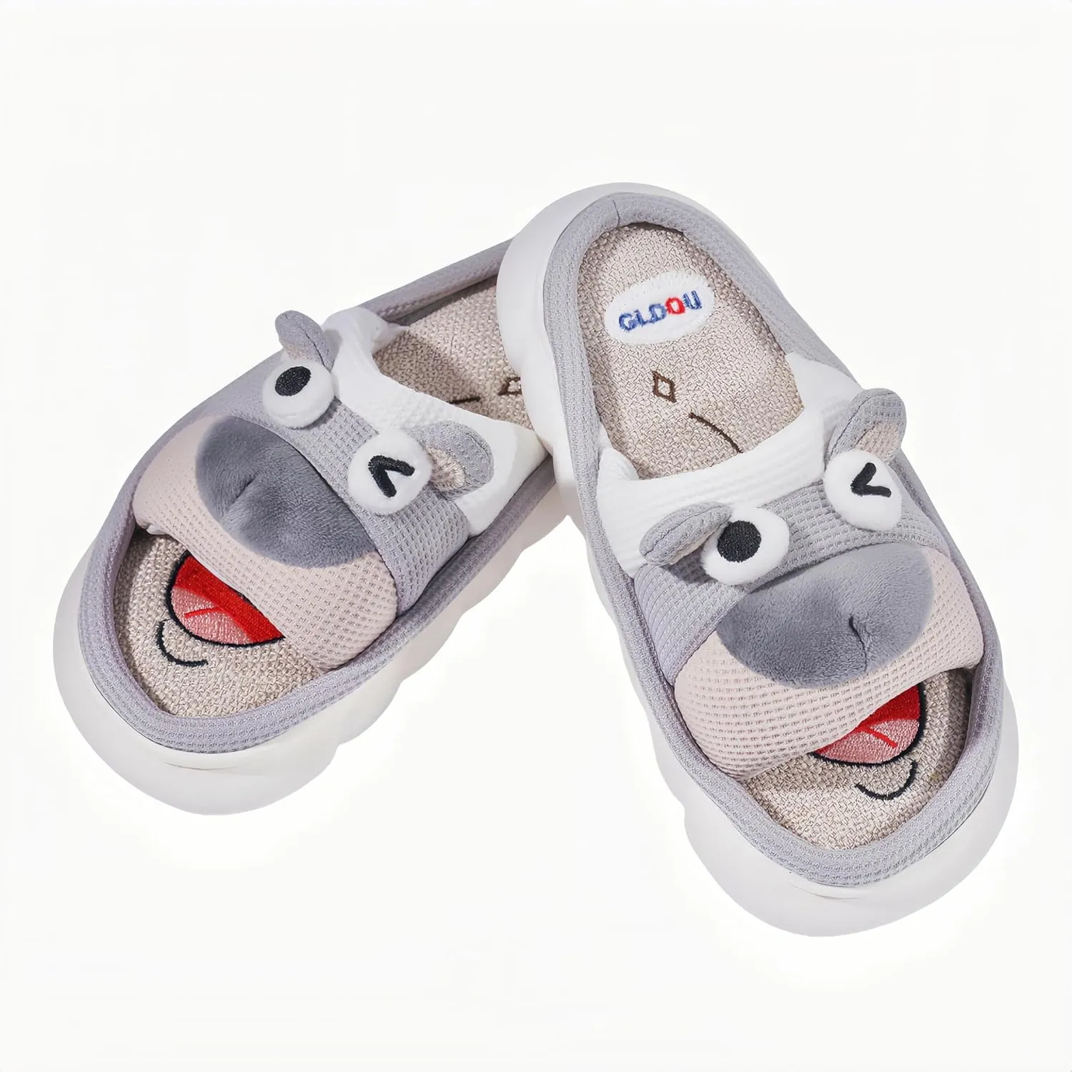 DCLTD Womens & Men's Shark Slides - Super Soft Cloud Slippers