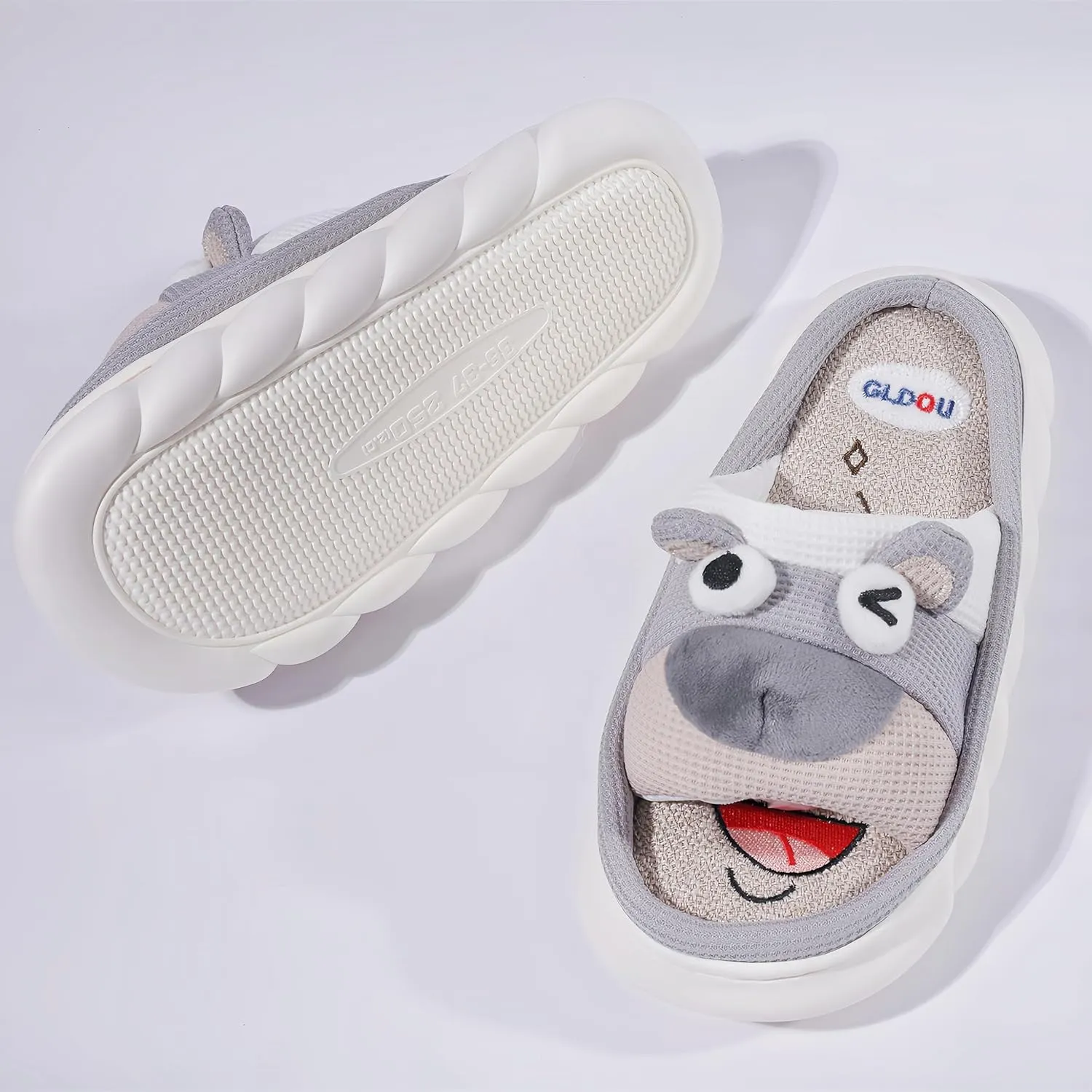 DCLTD Womens & Men's Shark Slides - Super Soft Cloud Slippers