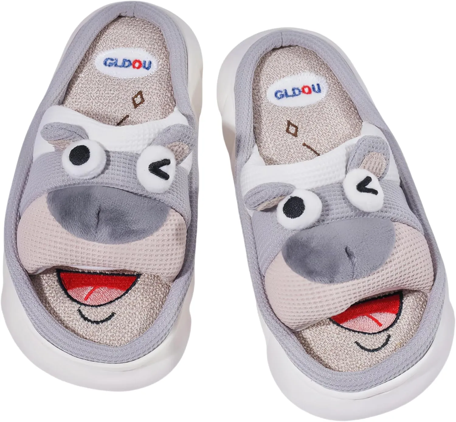 DCLTD Womens & Men's Shark Slides - Super Soft Cloud Slippers