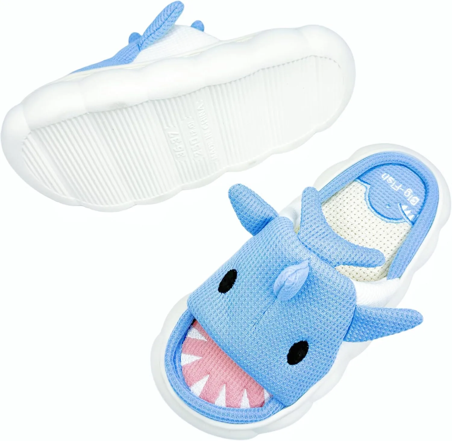 DCLTD Womens & Men's Shark Slides - Super Soft Cloud Slippers